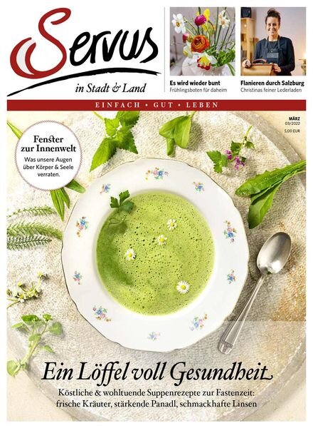 Servus Austria – Marz 2022 Cover