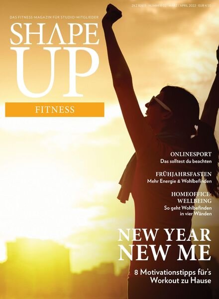 shape UP Fitness – Marz 2022 Cover