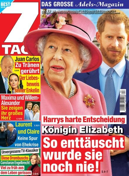 Sieben Tage – 26 Marz 2022 Cover