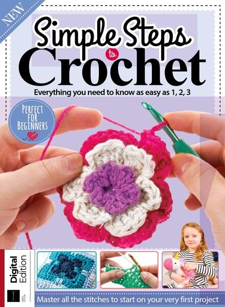 Simple Steps to Crochet – 9th Edition 2022 Cover