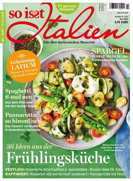 So isst Italien – Marz 2022 Cover