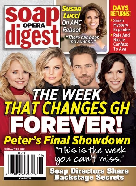 Soap Opera Digest – February 28 2022 Cover