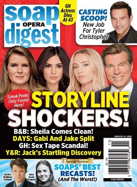 Soap Opera Digest – March 14 2022 Cover