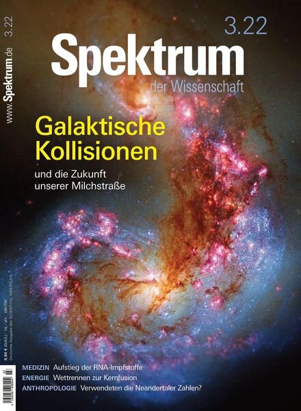 Spektrum der Wissenschaft – 19 Februar 2022 Cover