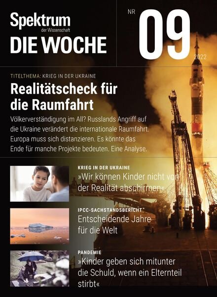 Spektrum – Die Woche – 03 Marz 2022 Cover