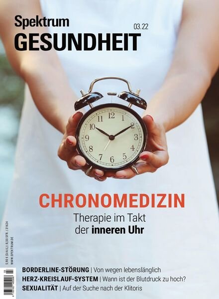 Spektrum Gesundheit – Marz 2022 Cover