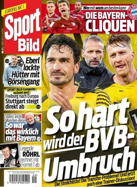 Sport Bild – 02 Marz 2022 Cover