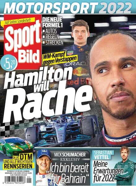 Sport Bild Sonderheft – 09 Marz 2022 Cover