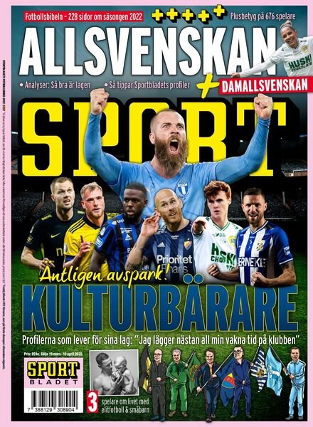 Sportbiblar – mars 2022 Cover