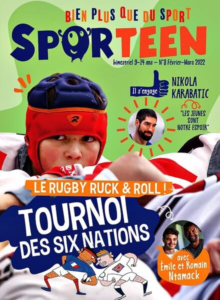 Sporteen – Fevrier-Mars 2022 Cover