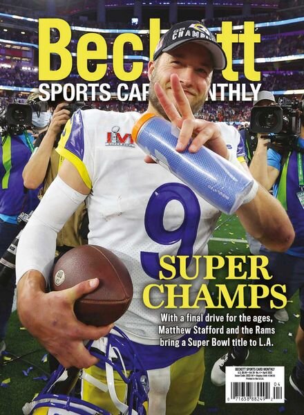 Sports Card Monthly – April 2022 Cover
