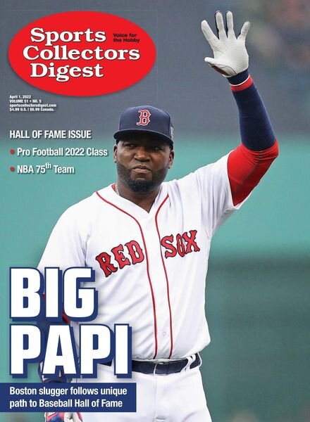 Sports Collectors Digest – 19 March 2022 Cover