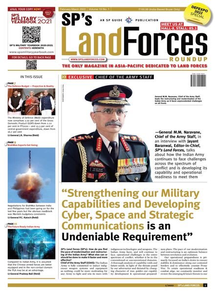 SP’s LandForces – March 2022 Cover