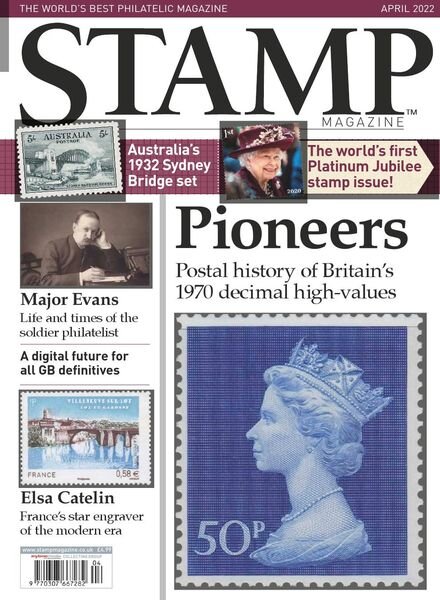 Stamp Magazine – April 2022 Cover