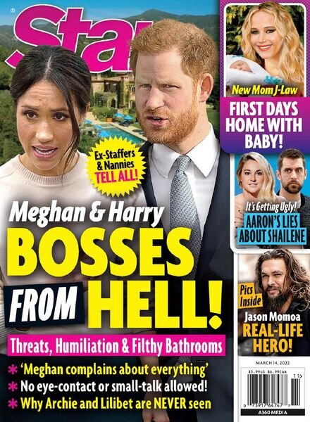 Star Magazine USA – March 14 2022 Cover