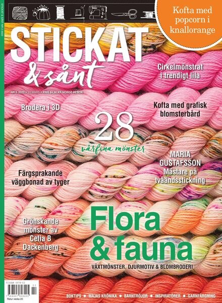 Stickat & Sant – mars 2022 Cover
