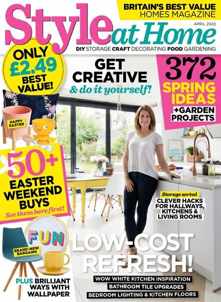 Style at Home UK – April 2022 Cover