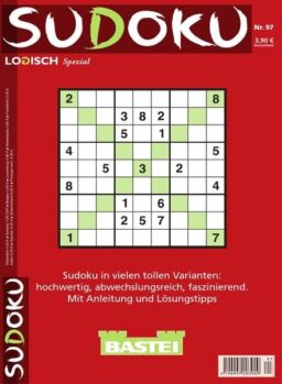 Sudoku Logisch Spezial – Nr 97 2022