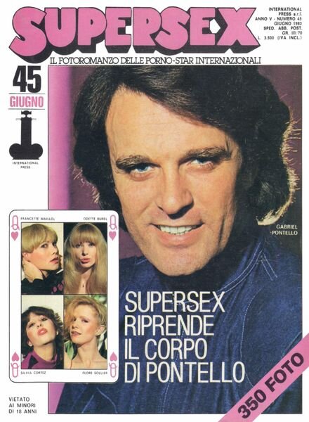 Supersex – Nr 45 June 1980 Cover