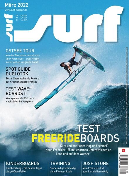 Surf Germany – Marz 2022 Cover