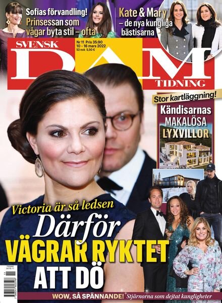 Svensk Damtidning – 09 mars 2022 Cover