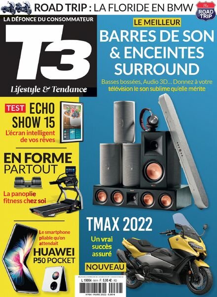 T3 France – mars 2022 Cover