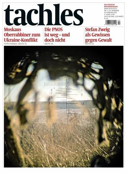 tachles – 18 Februar 2022 Cover