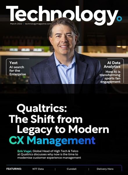 Technology Magazine – March 2022 Cover