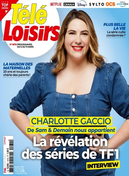 Tele Loisirs – 28 Fevrier 2022 Cover