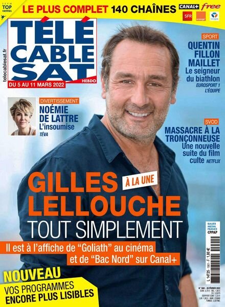 Telecable Sat Hebdo – 28 Fevrier 2022 Cover