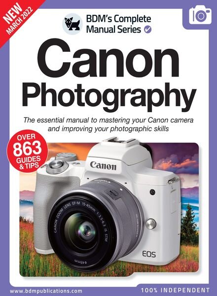 The Complete Canon Camera Manual – March 2022 Cover