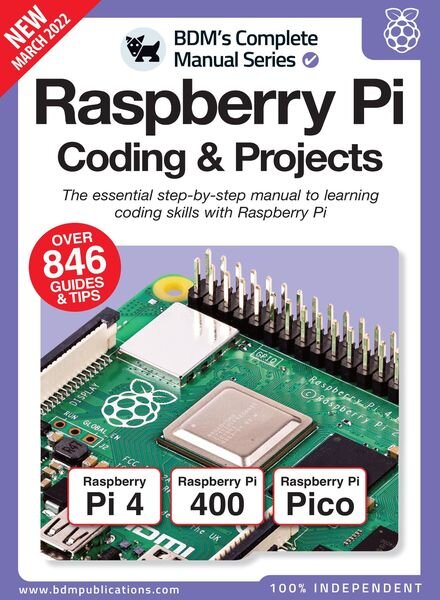 The Complete Raspberry Pi Manual – March 2022 Cover