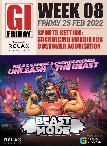 The Gambling Insider Friday – 25 February 2022 Cover