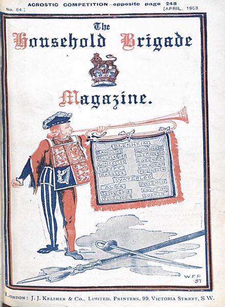 The Guards Magazine – April 1903 Cover