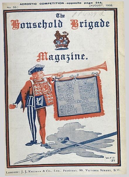 The Guards Magazine – August 1902 Cover