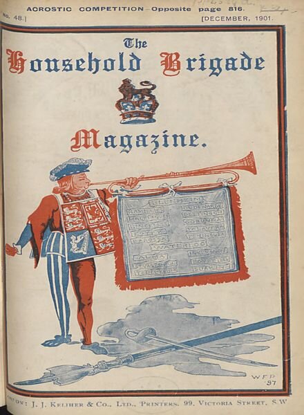 The Guards Magazine – December 1901 Cover