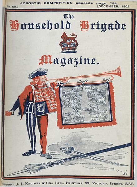 The Guards Magazine – December 1902 Cover