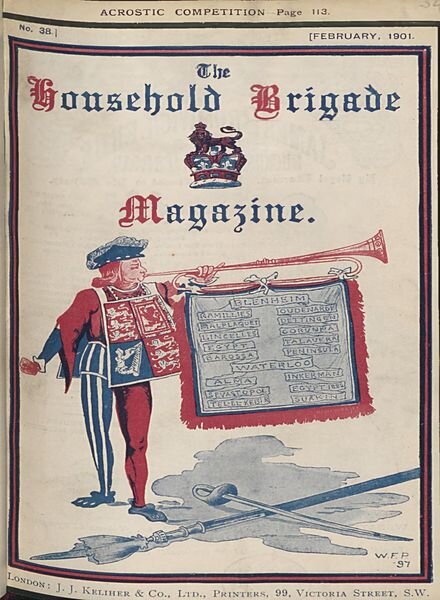 The Guards Magazine – February 1901 Cover