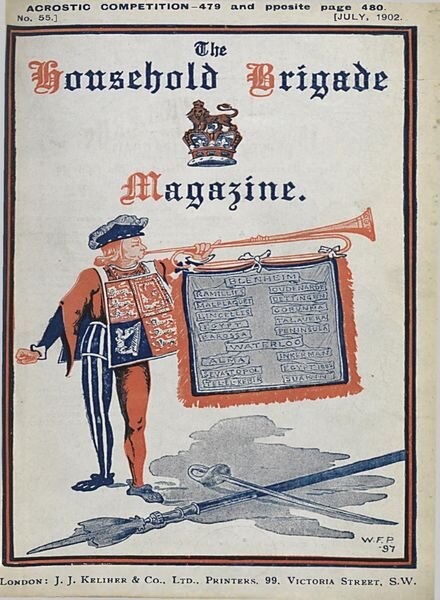 The Guards Magazine – July 1902 Cover