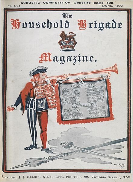 The Guards Magazine – June 1902 Cover