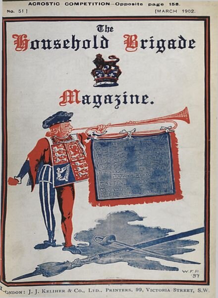 The Guards Magazine – March 1902 Cover