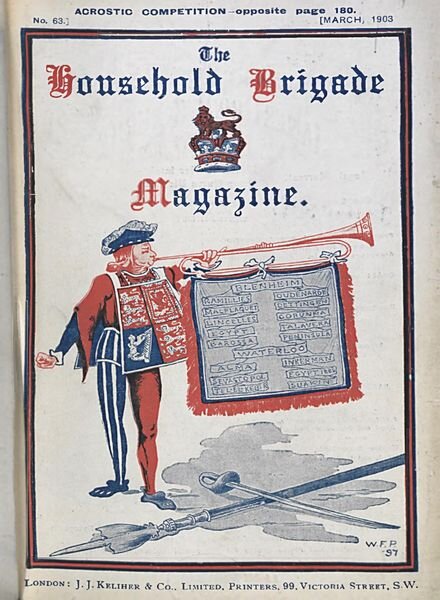 The Guards Magazine – March 1903 Cover