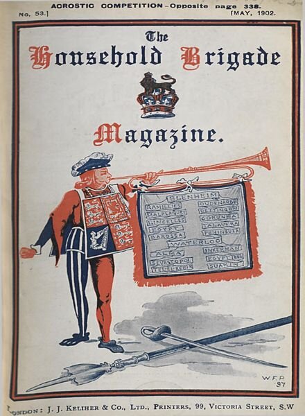 The Guards Magazine – May 1902 Cover