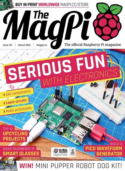The MagPi – March 2022 Cover