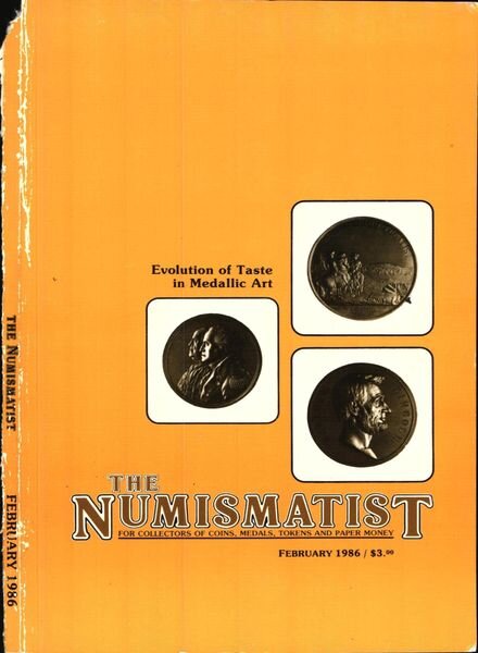 The Numismatist – February 1986 Cover