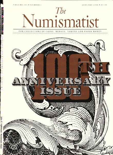 The Numismatist – January 1988 Cover