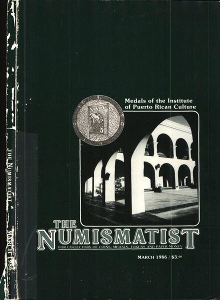 The Numismatist – March 1986 Cover