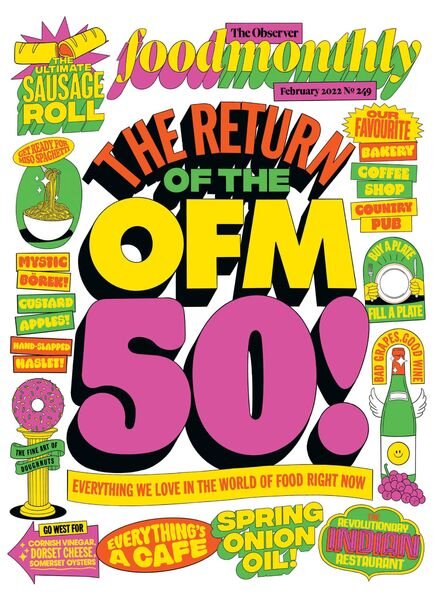 The Observer Food Monthly – February 2022 Cover