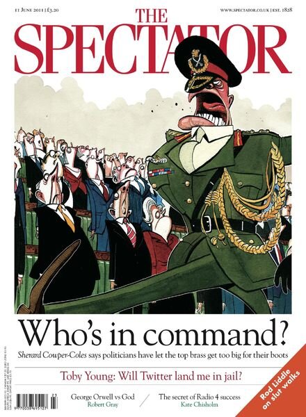 The Spectator – 11 June 2011 Cover