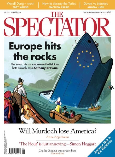 The Spectator – 23 July 2011 Cover